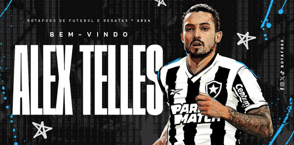 Botafogo anuncia a contratação do lateral-esquerdo Alex Telles - Clube das Camisas