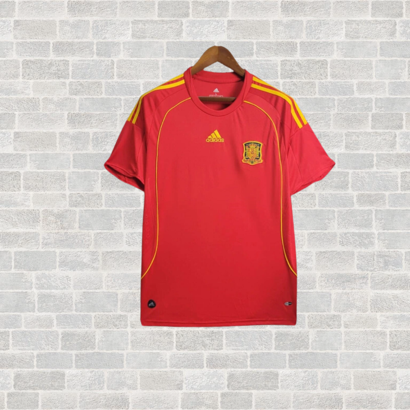 Camisa Espanha Titular 2010 - Versão Retro