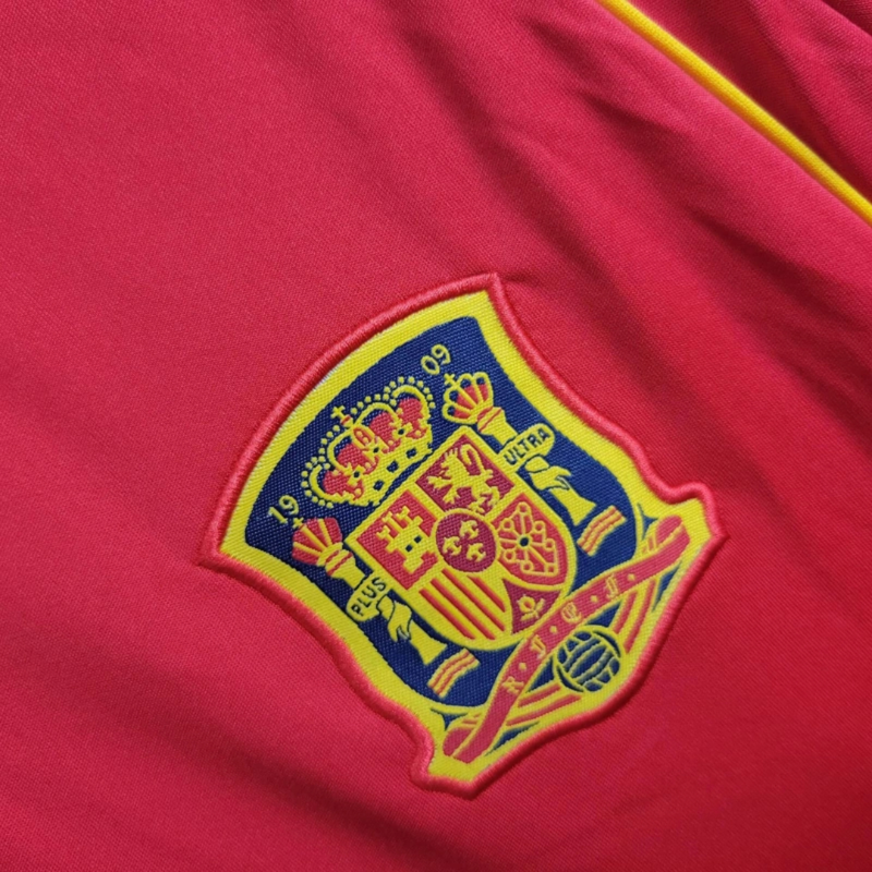 Camisa Espanha Titular 2010 - Versão Retro