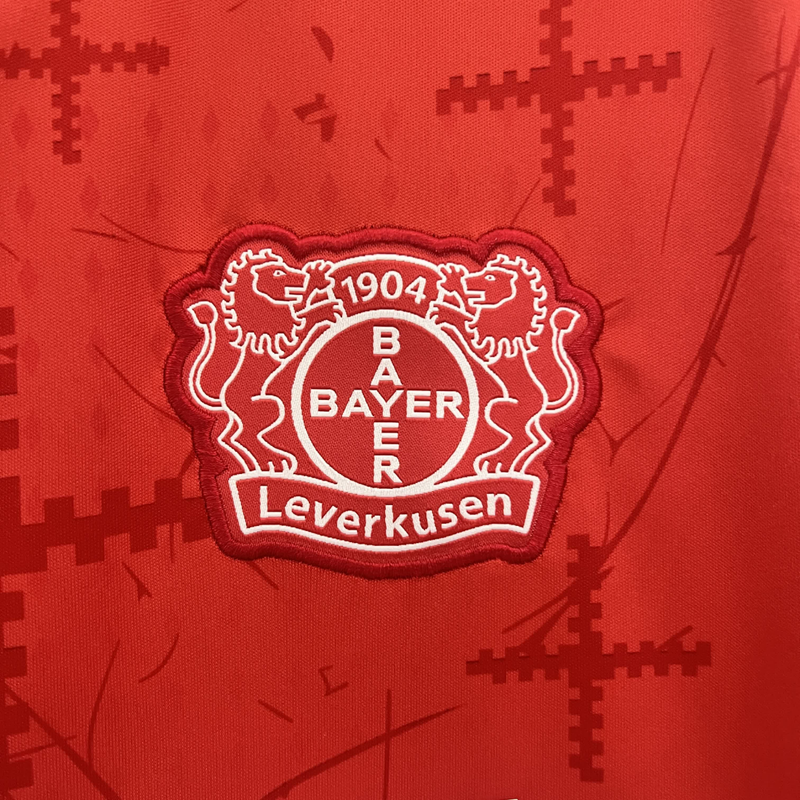 Camisa Bayer 04 Leverkusen Titular 24/25 - Versão Torcedor