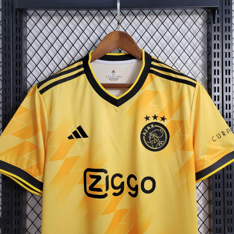 CdC Camisa Ajax Yellow 23/24 - Versão Torcedor