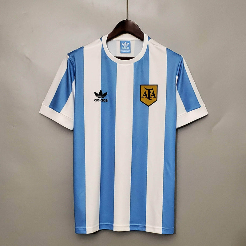 CdC Camisa Argentina Titular 1978 - Versão Retro