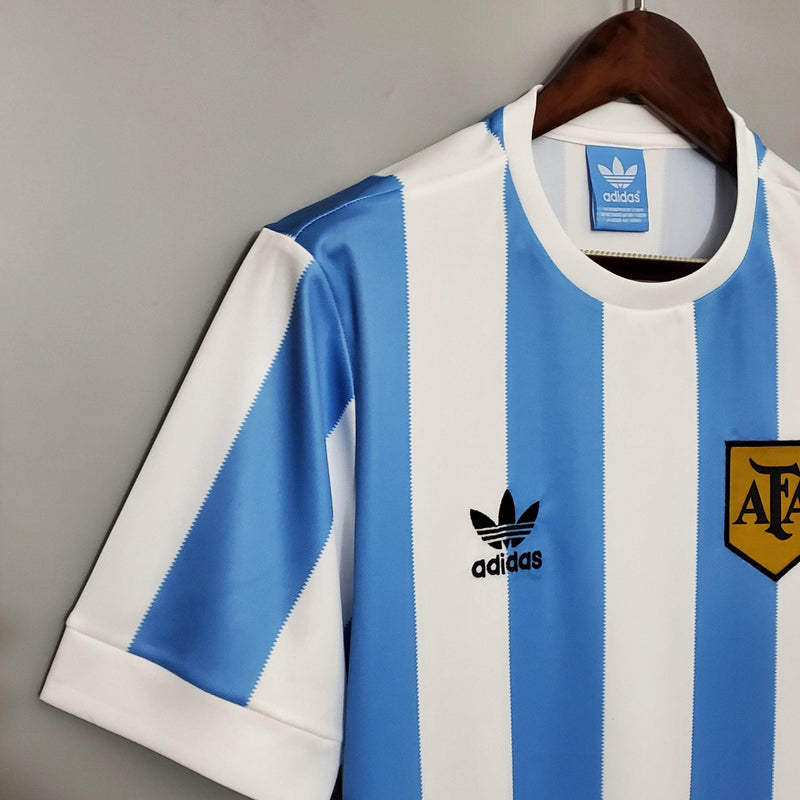 CdC Camisa Argentina Titular 1978 - Versão Retro