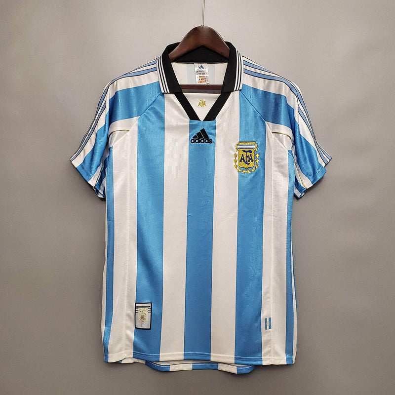 CdC Camisa Argentina Titular 1998 - Versão Retro