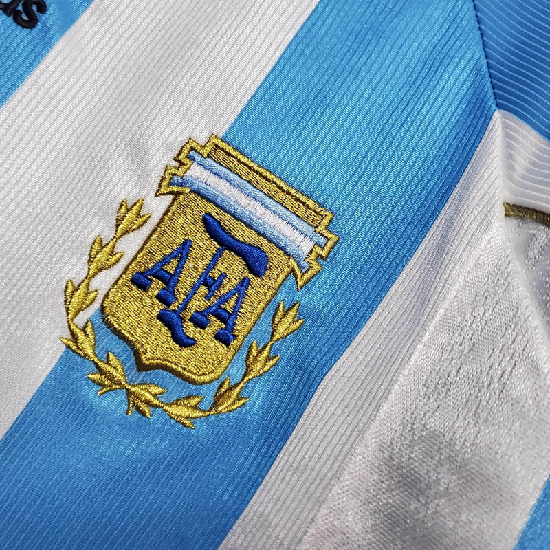 CdC Camisa Argentina Titular 1998 - Versão Retro