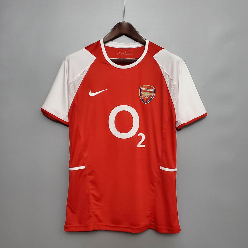 CdC Camisa Arsenal Titular 02/04 - Versão Retro