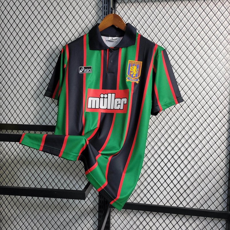 CdC Camisa Aston Villa Reserva 93/95 - Versão Retro