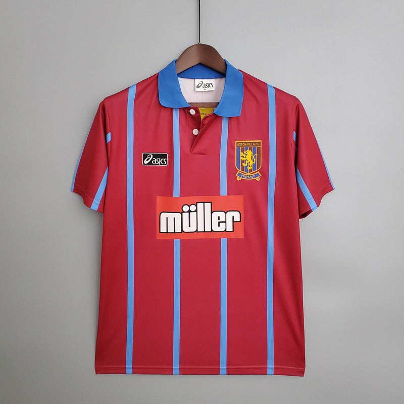 CdC Camisa Aston Villa Titular 93/95 - Versão Retro