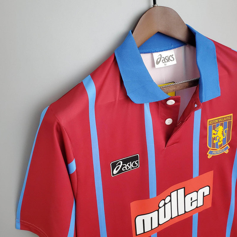 CdC Camisa Aston Villa Titular 93/95 - Versão Retro