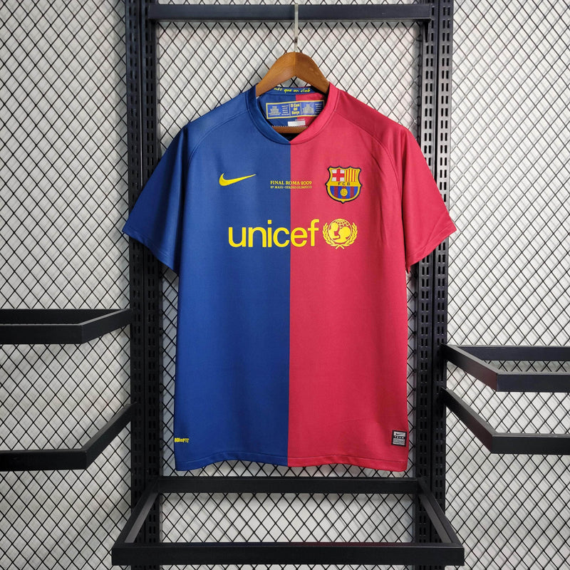 CdC Camisa Barcelona Titular 08/09 - Versão Retro