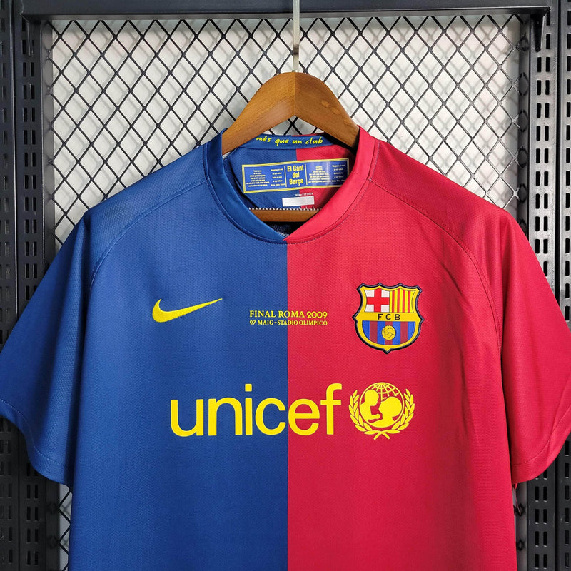 CdC Camisa Barcelona Titular 08/09 - Versão Retro