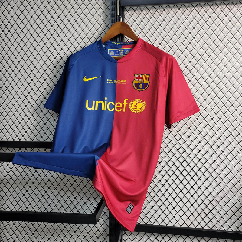 CdC Camisa Barcelona Titular 08/09 - Versão Retro