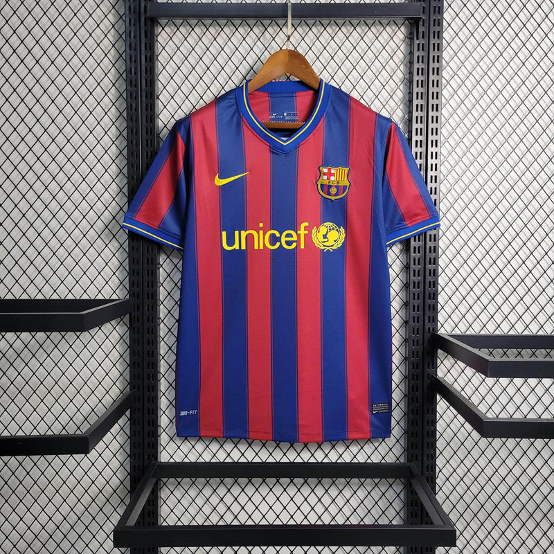 CdC Camisa Barcelona Titular 09/10 - Versão Retro