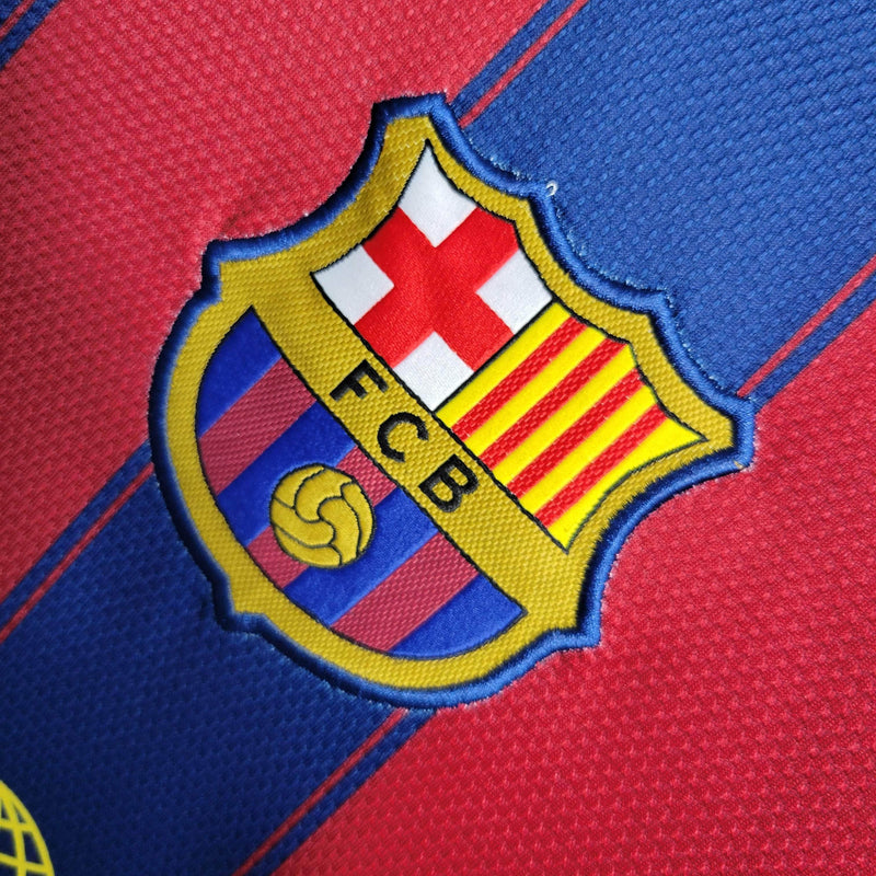 CdC Camisa Barcelona Titular 09/10 - Versão Retro