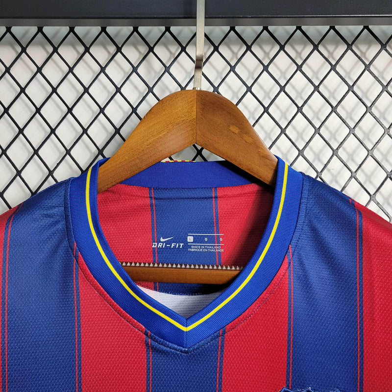 CdC Camisa Barcelona Titular 09/10 - Versão Retro