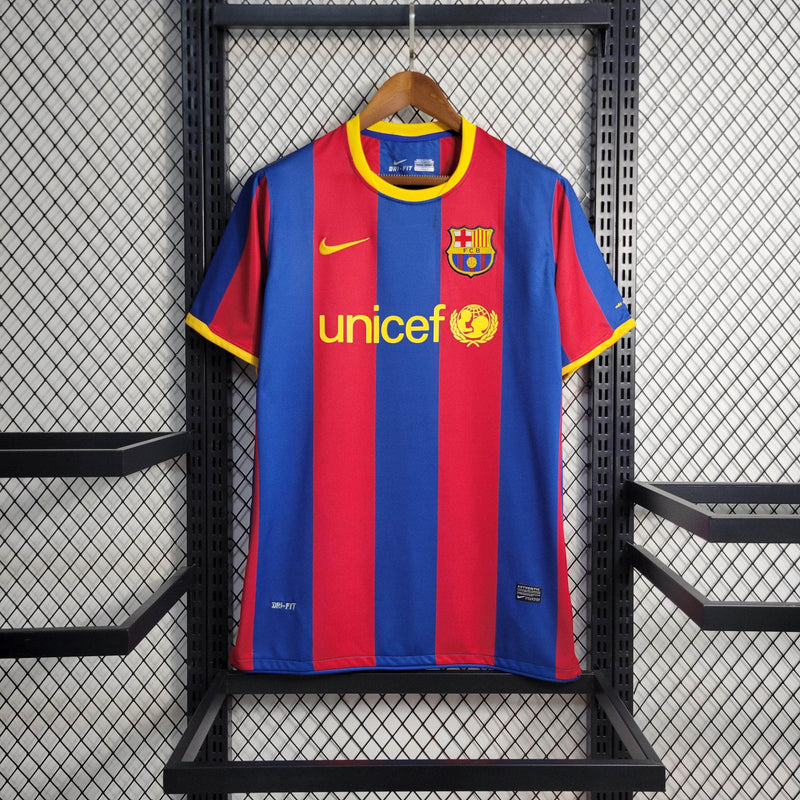 CdC Camisa Barcelona Titular 10/11 - Versão Retro