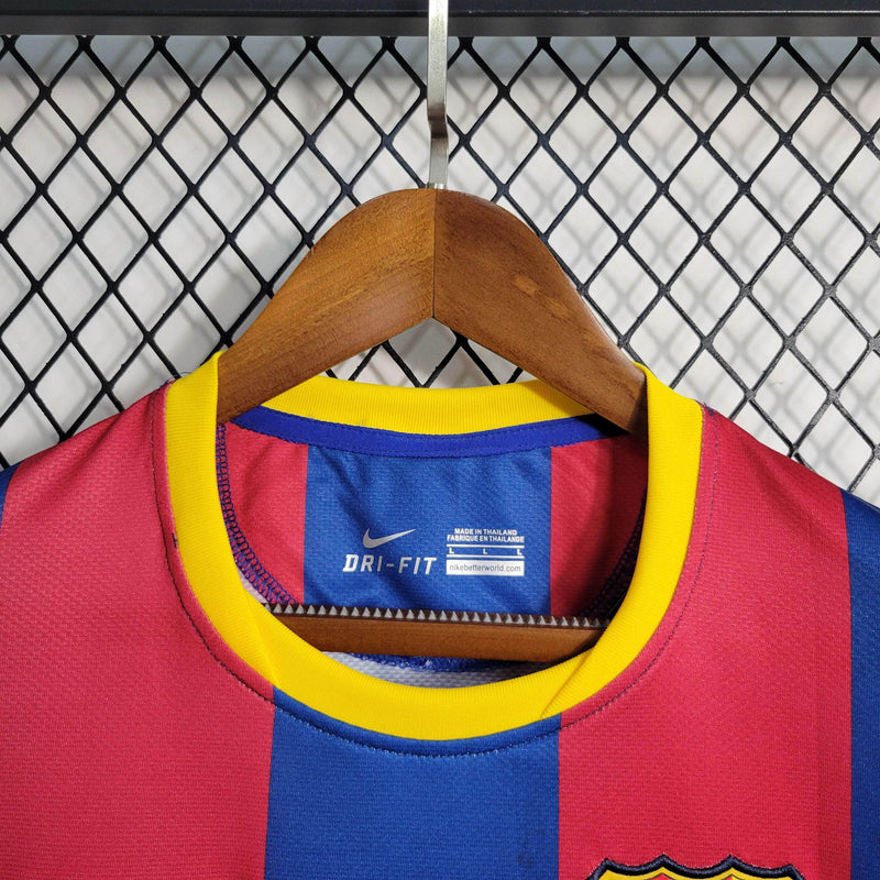 CdC Camisa Barcelona Titular 10/11 - Versão Retro