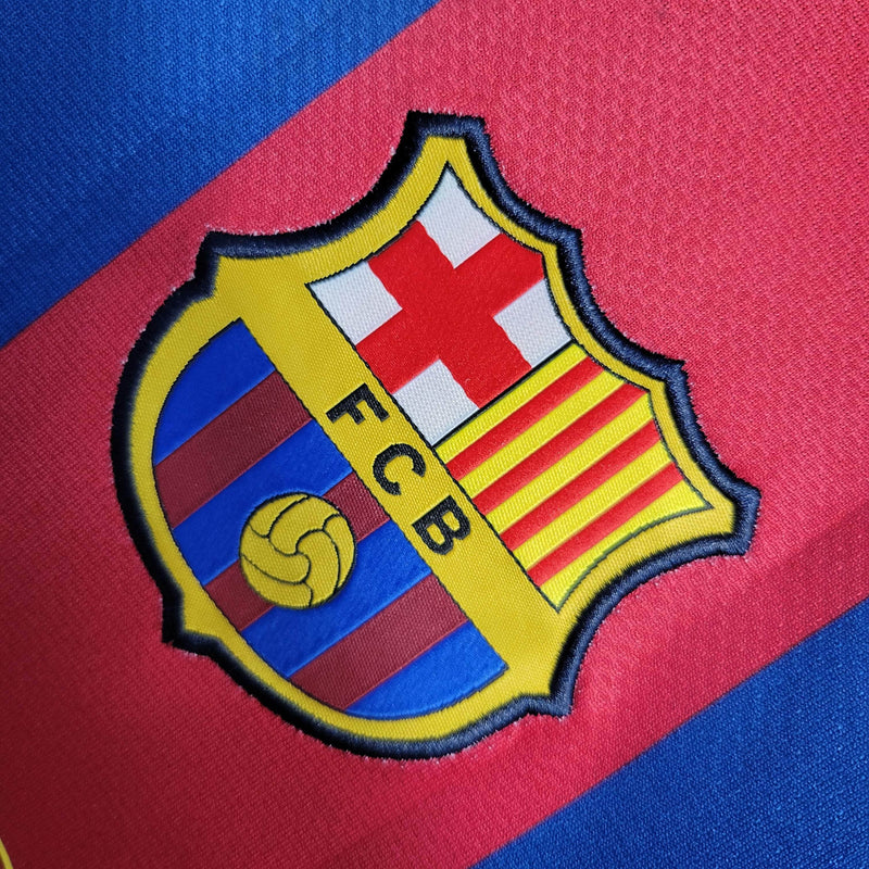 CdC Camisa Barcelona Titular 10/11 - Versão Retro