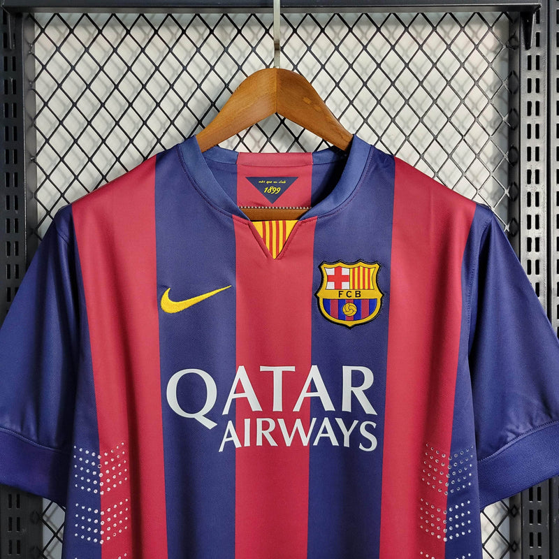 CdC Camisa Barcelona Titular 14/15 - Versão Retro