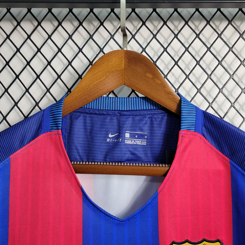 CdC Camisa Barcelona Titular 16/17 - Versão Retro