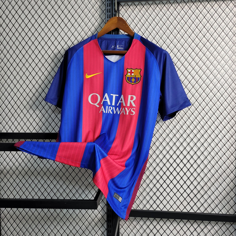 CdC Camisa Barcelona Titular 16/17 - Versão Retro