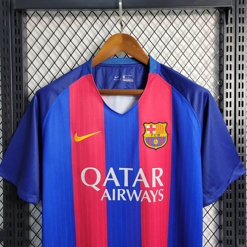 CdC Camisa Barcelona Titular 16/17 - Versão Retro