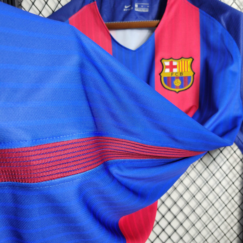 CdC Camisa Barcelona Titular 16/17 - Versão Retro