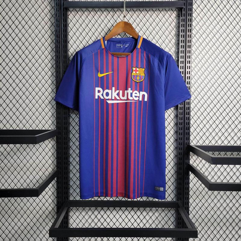 CdC Camisa Barcelona Titular 17/18 - Versão Retro