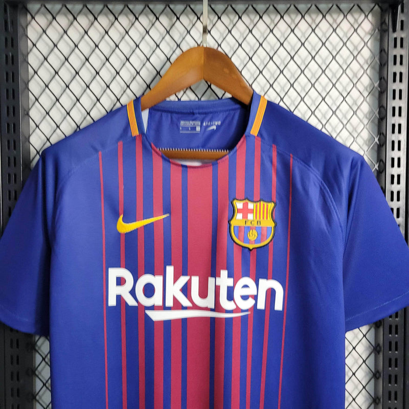 CdC Camisa Barcelona Titular 17/18 - Versão Retro