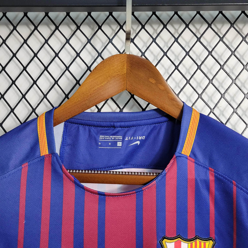 CdC Camisa Barcelona Titular 17/18 - Versão Retro