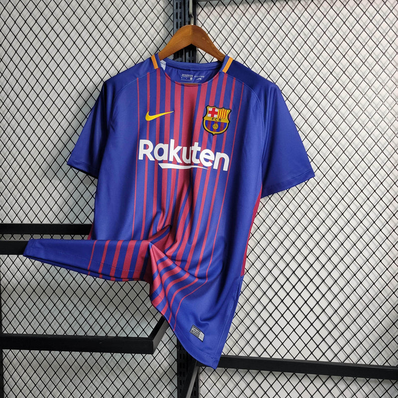 CdC Camisa Barcelona Titular 17/18 - Versão Retro