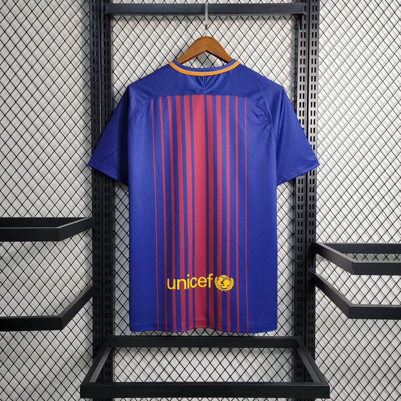 CdC Camisa Barcelona Titular 17/18 - Versão Retro