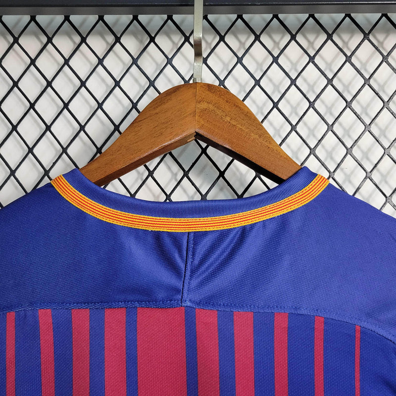 CdC Camisa Barcelona Titular 17/18 - Versão Retro