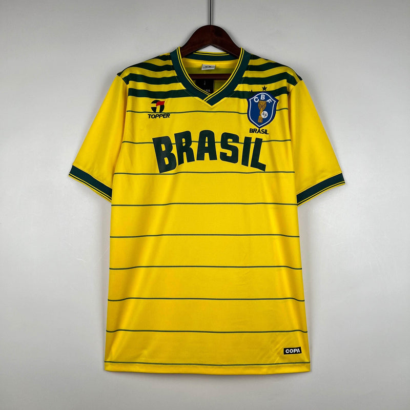 CdC Camisa Brasil Titular 1984 - Versão Retro