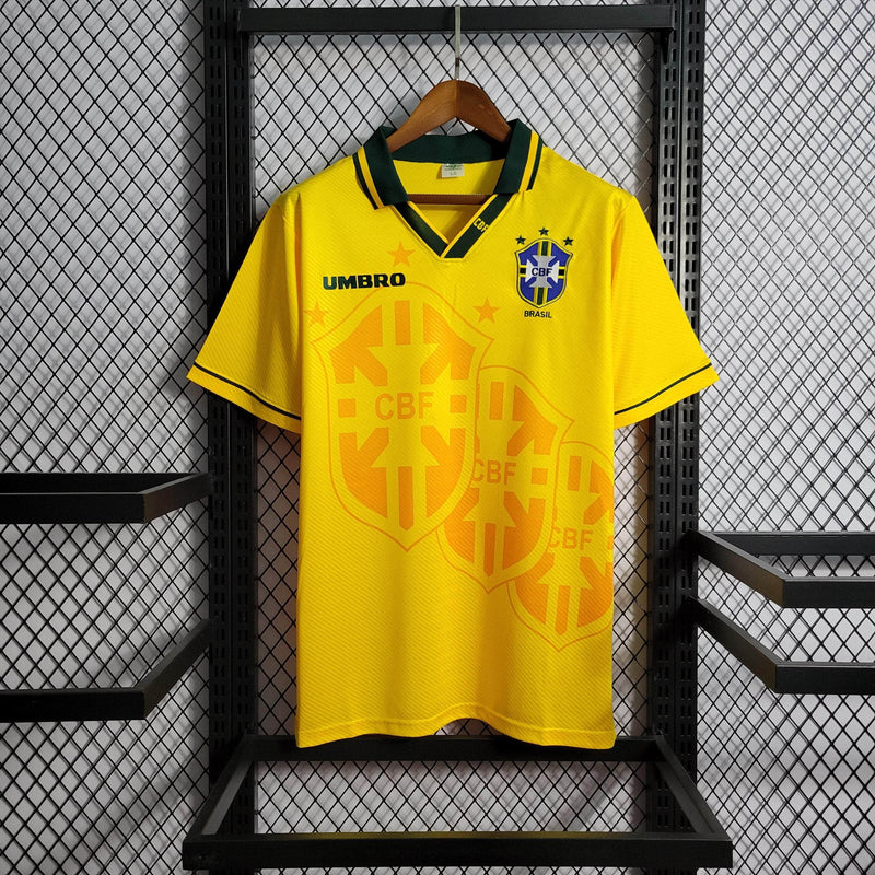 CdC Camisa Brasil Titular 1994 - Versão Retro