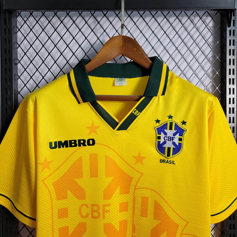 CdC Camisa Brasil Titular 1994 - Versão Retro