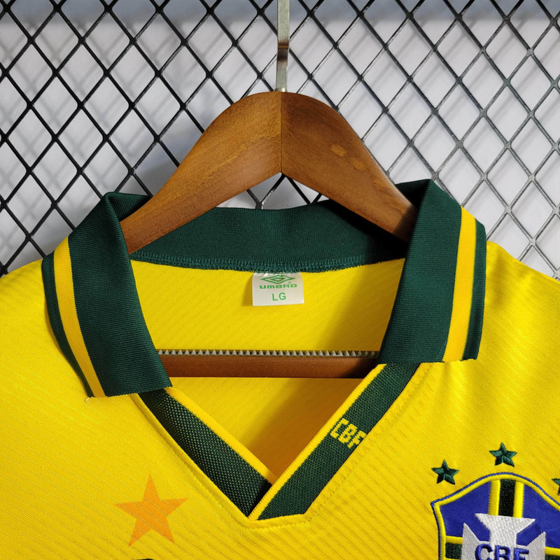 CdC Camisa Brasil Titular 1994 - Versão Retro