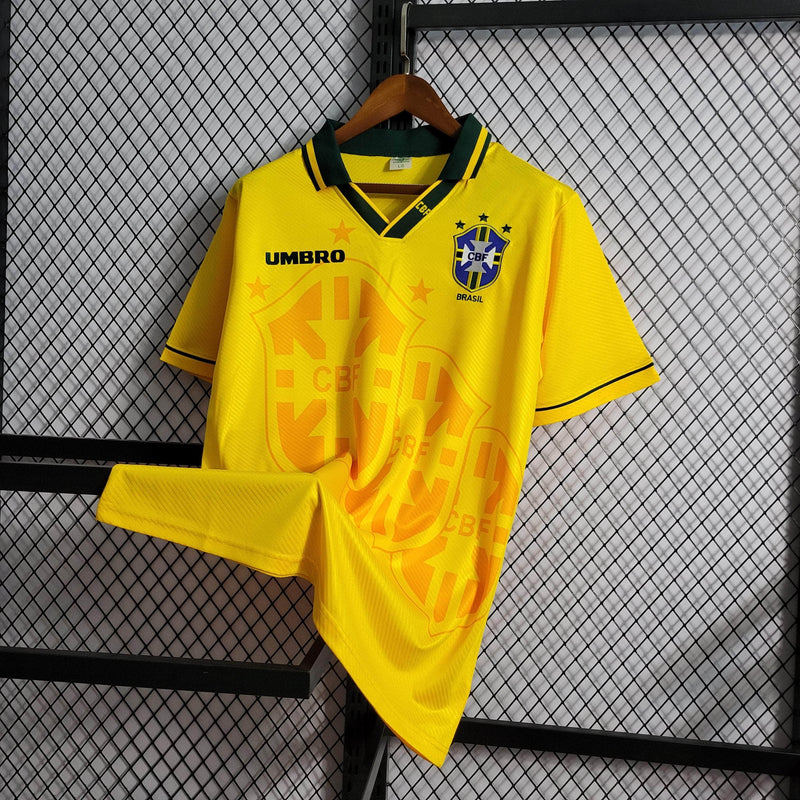 CdC Camisa Brasil Titular 1994 - Versão Retro