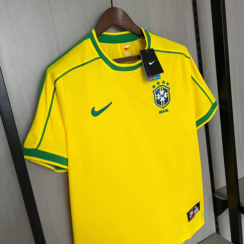 CdC Camisa Brasil Titular 1998 - Versão Retro - [LANÇAMENTO]