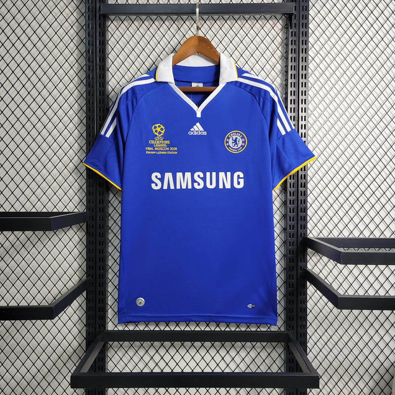 CdC Camisa Chelsea Edição Especial Champions League 2008 - Versão Retro