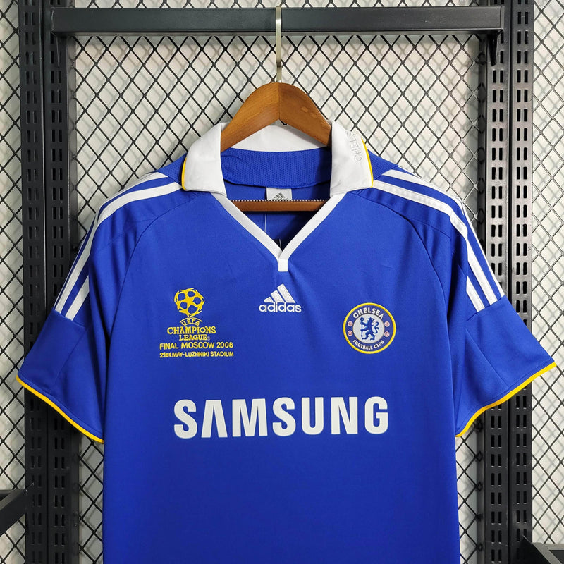 CdC Camisa Chelsea Edição Especial Champions League 2008 - Versão Retro