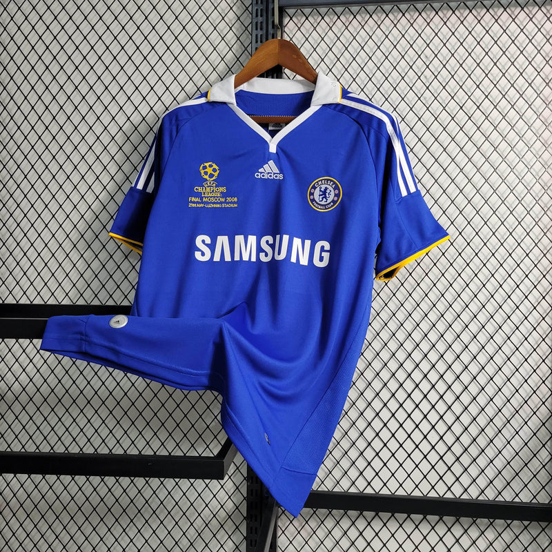 CdC Camisa Chelsea Edição Especial Champions League 2008 - Versão Retro