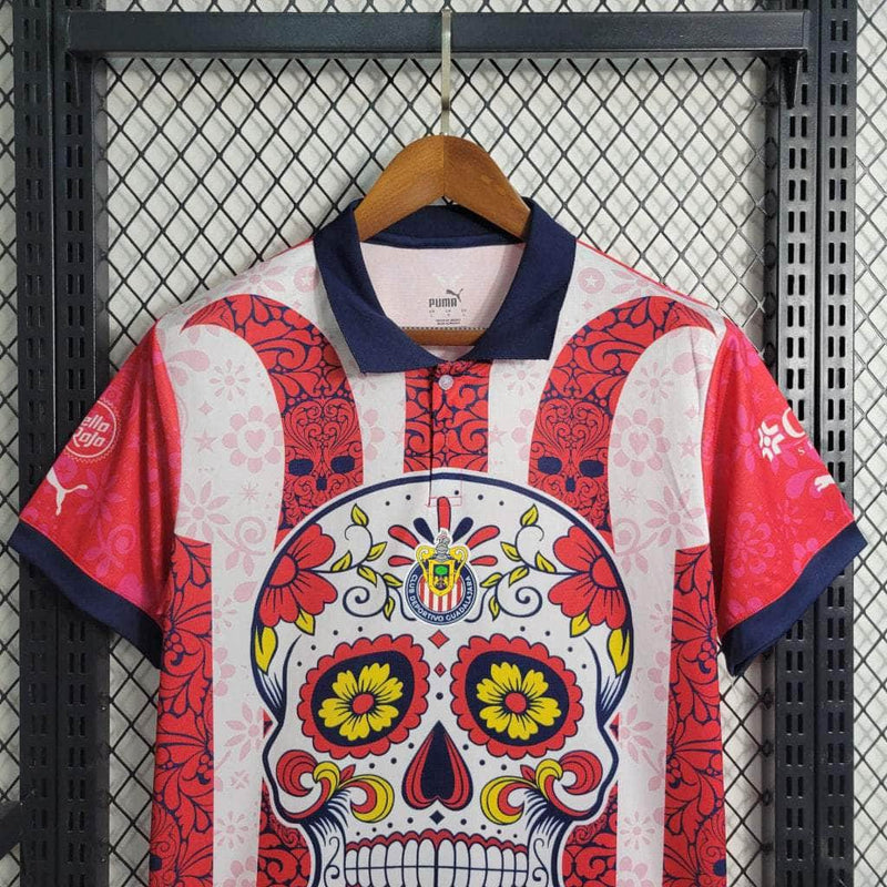 CdC Camisa Chivas Edição "Dia de Los Muertos" 23/24 - Versão Torcedor