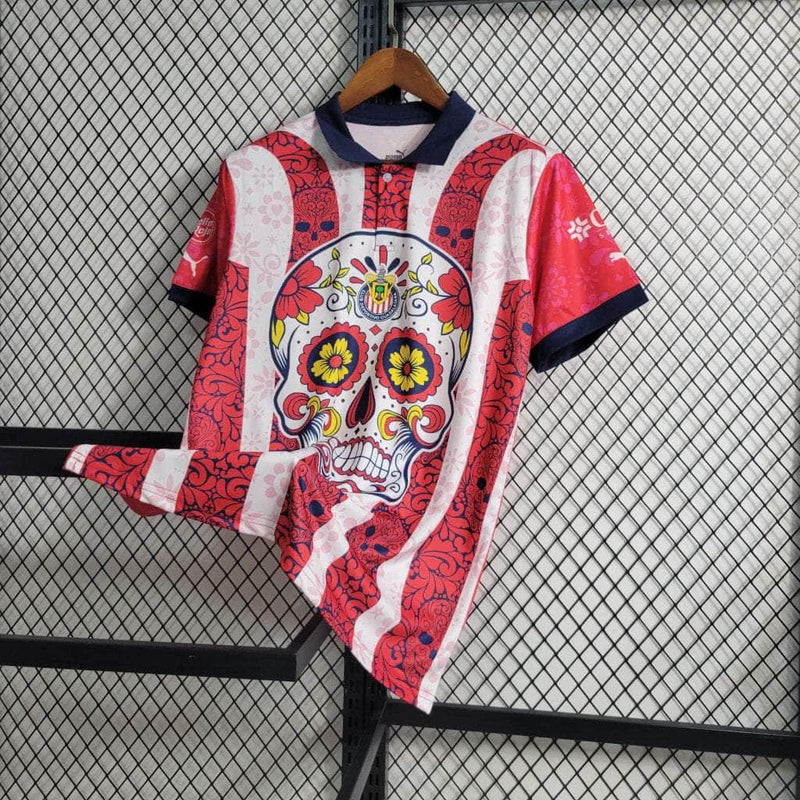 CdC Camisa Chivas Edição "Dia de Los Muertos" 23/24 - Versão Torcedor