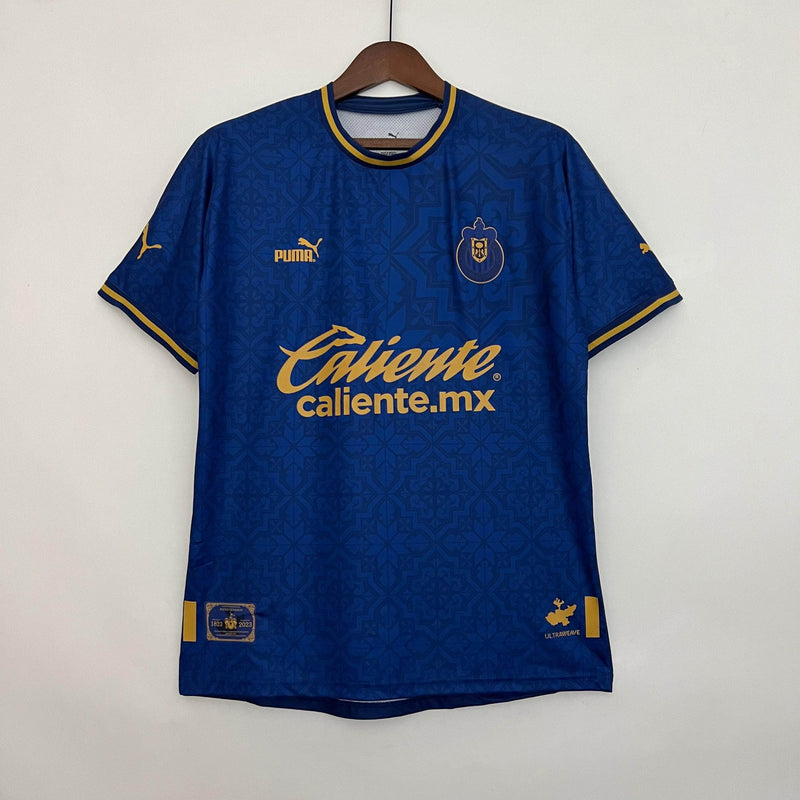 CdC Camisa Chivas Edição "Jalisco 200 Años" Azul 23/24 - Versão Torcedor