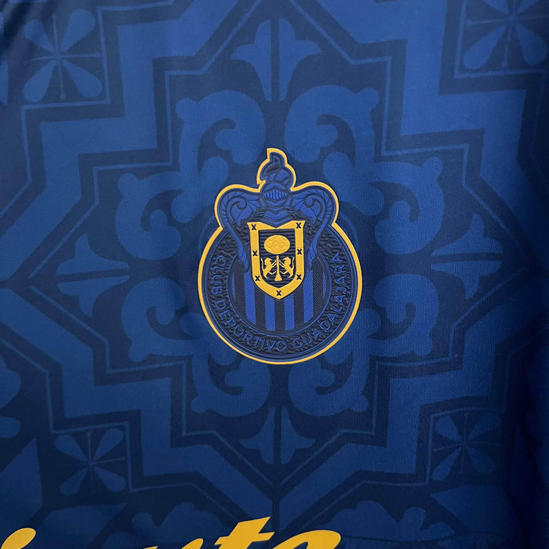 CdC Camisa Chivas Edição "Jalisco 200 Años" Azul 23/24 - Versão Torcedor