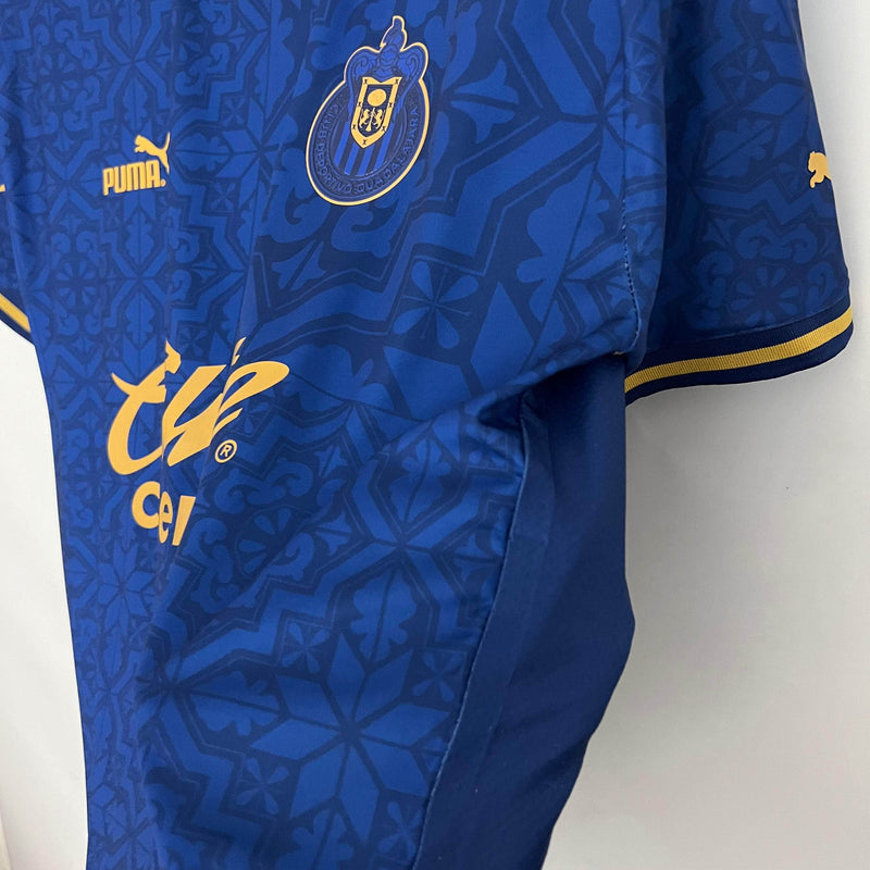 CdC Camisa Chivas Edição "Jalisco 200 Años" Azul 23/24 - Versão Torcedor