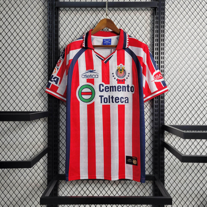 CdC Camisa Chivas Titular 99/00 - Versão Retro