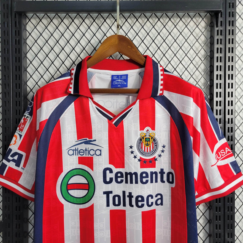 CdC Camisa Chivas Titular 99/00 - Versão Retro