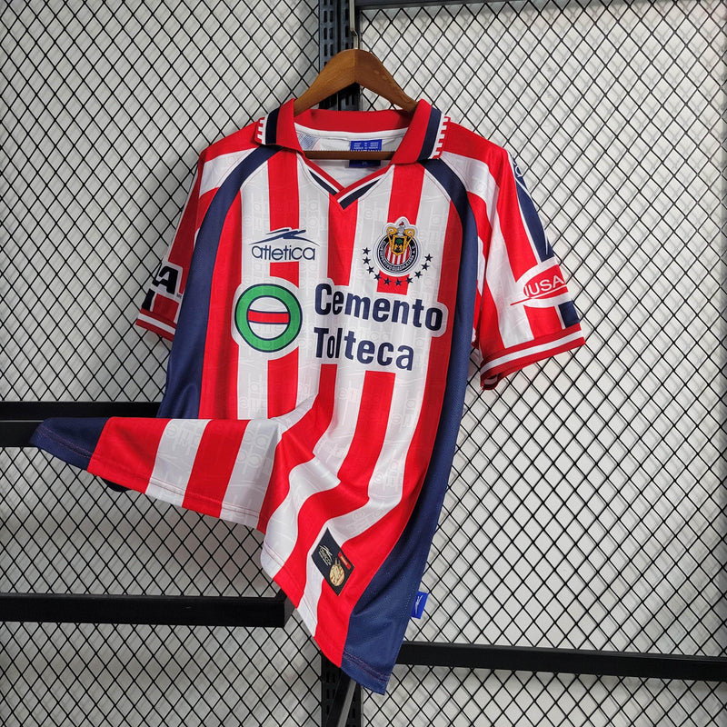 CdC Camisa Chivas Titular 99/00 - Versão Retro